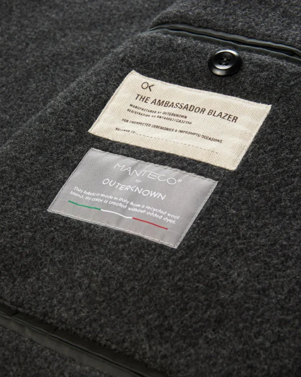 Outerwear*Outerknown Ambassador Blazer Heathercharcoal