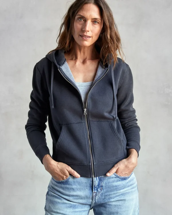 Lounge | Sweatshirts*Outerknown The Easy Zip Hoodie Washedblack