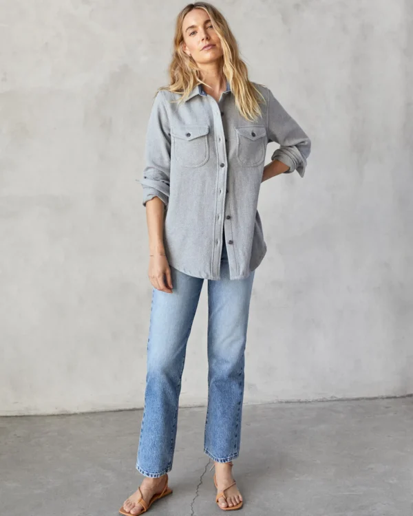 Pants + Shorts*Outerknown The Strand Straight Jean Mediumblue